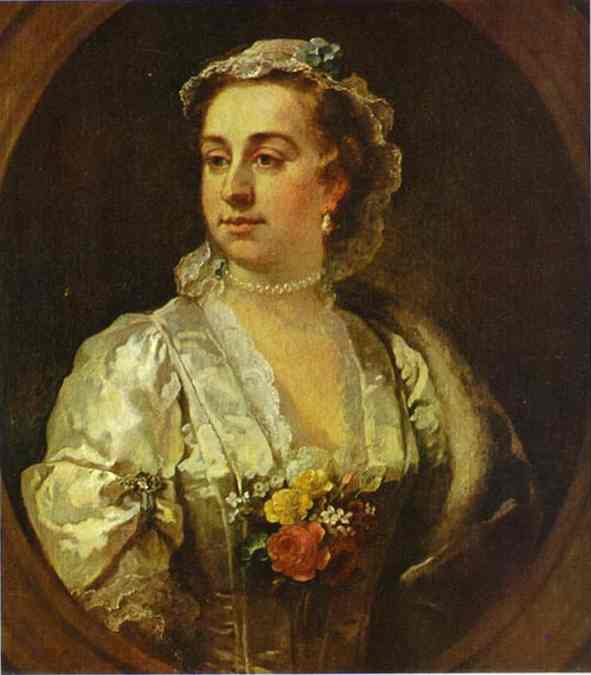 Oil painting:Mrs. Catherine Edwards. 1739