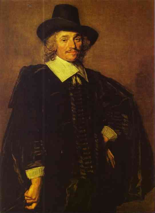 Oil painting:Portrait of a Gentleman. c. 1650