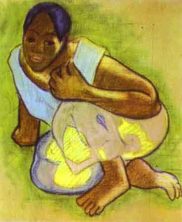 Study for When Will You Marry? c.1892.