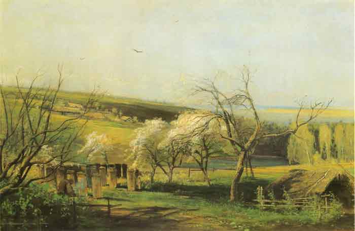 Oil painting for sale:Rural Landscape, 1867