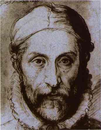 Oil painting:Self-Portrait. c.1575