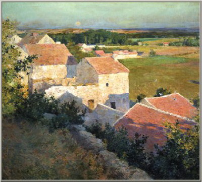 Oil painting for sale:Midsummer Twilight