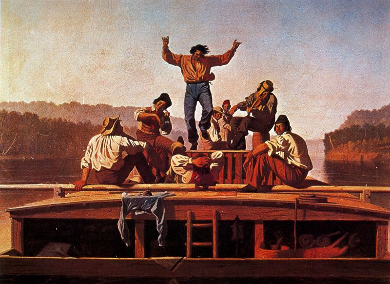 The Jolly Flatboatmen