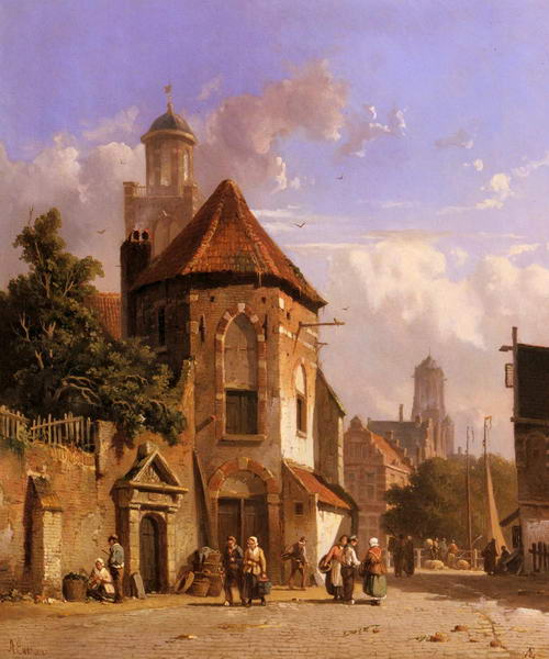 View of a Dutch Street
