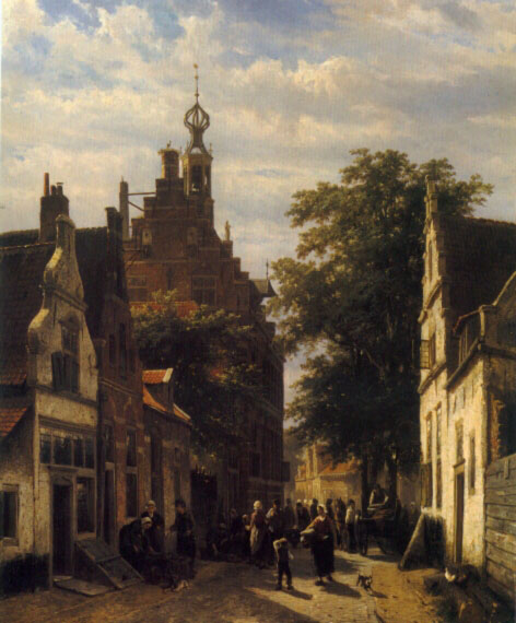 A Dutch Street Scene