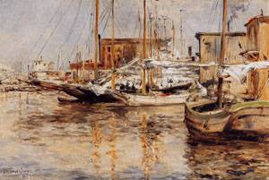 Oyster Boats North River 1879