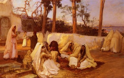 Women At The Cemetery, Algiers