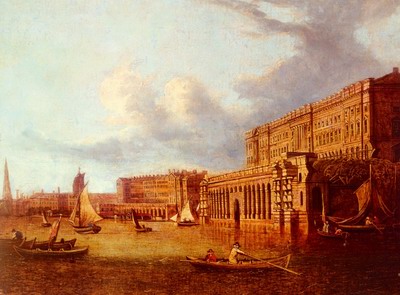 Somerset House And The Adelphi From The River Thames