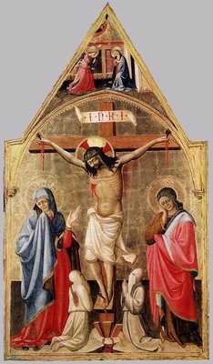 Crucifixion With Mary And St John The Evangelist