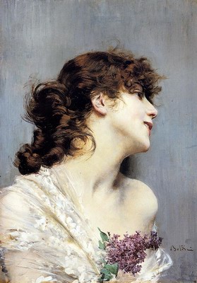 Profile Of A Young Woman