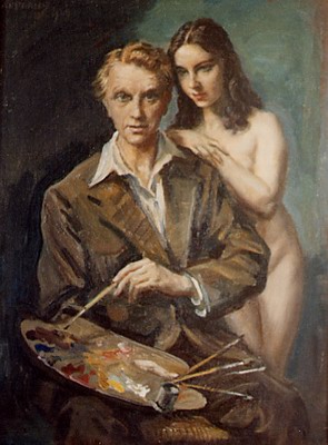 The artist and his model
