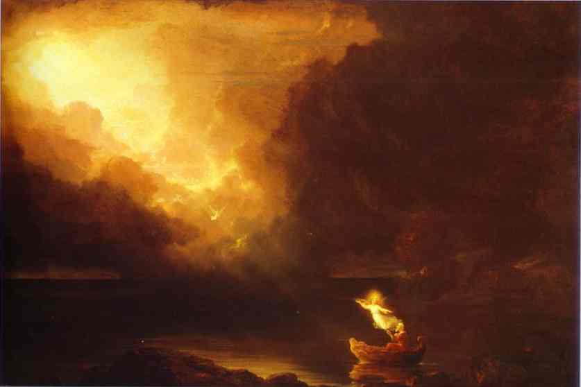 The Voyage of Life: Old Age. 1842