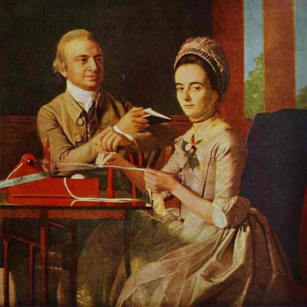 Governor Thomas Miffin and Mrs. Miffin. 1773