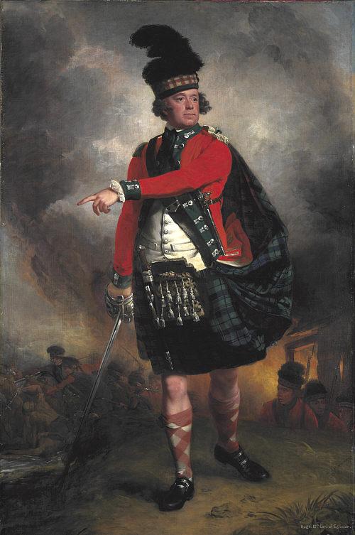 Hugh Montgomerie, 12th Earl of Eglinton. 1780