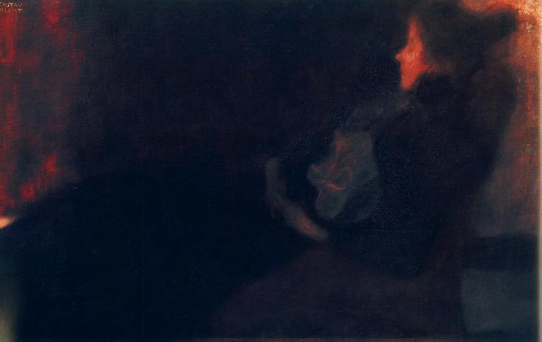Lady by the Fireplace. 1897