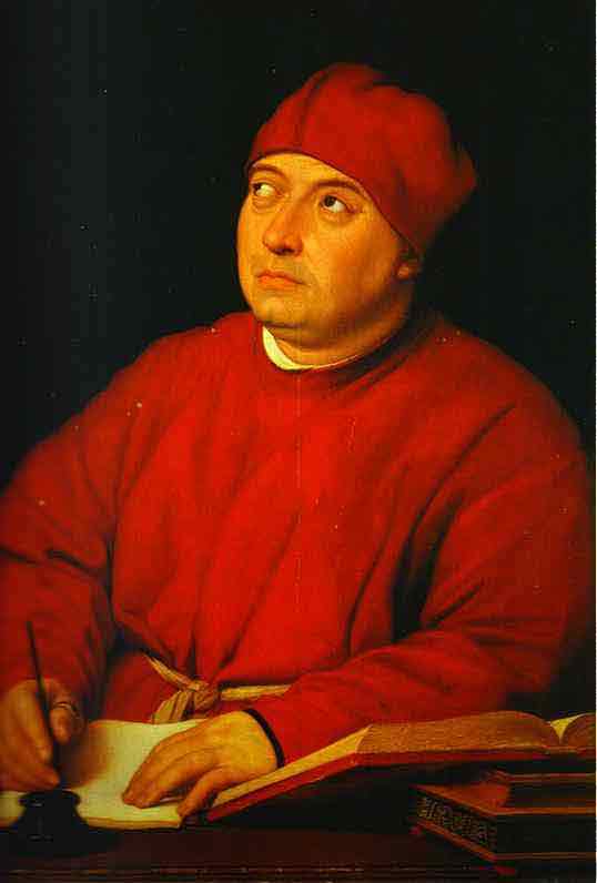 Portrait of Tommaso Inghirami. c.1511
