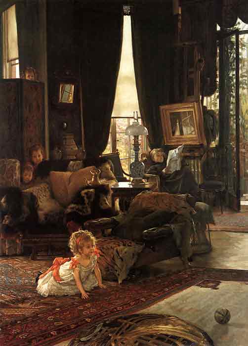 Oil painting for sale:Hide and Seek, c.1880-1882