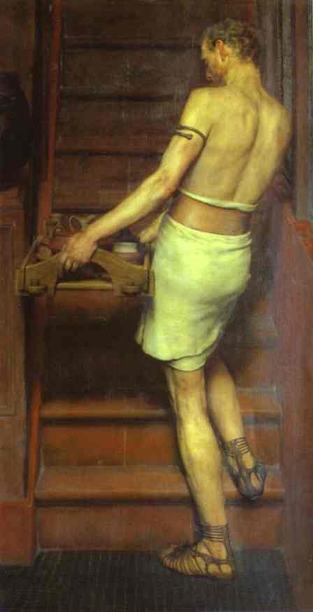 Oil painting:Roman Potter. 1884