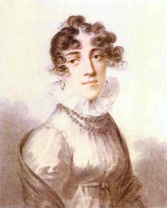 Oil painting:Portrait of Maria Rall (?-1831)