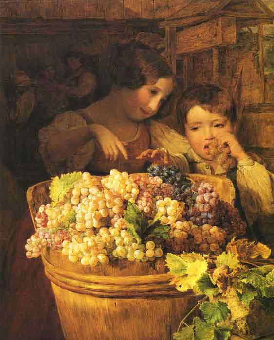 Oil painting for sale:Kinder im Prebhaus, 1834