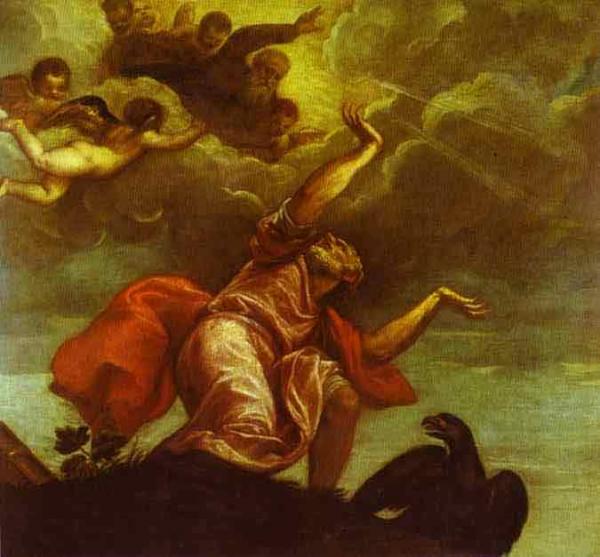 St. John the Evangelist on Patmos. 1544