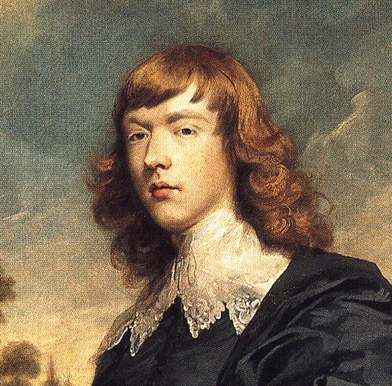 Oil painting:George John Spencer, 2nd Earl Spencer. Detail. 1774