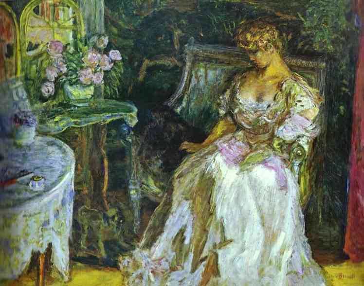 Oil painting:Misia. 1908