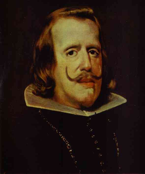 Oil painting:Portrait of Phillip IV. 1652