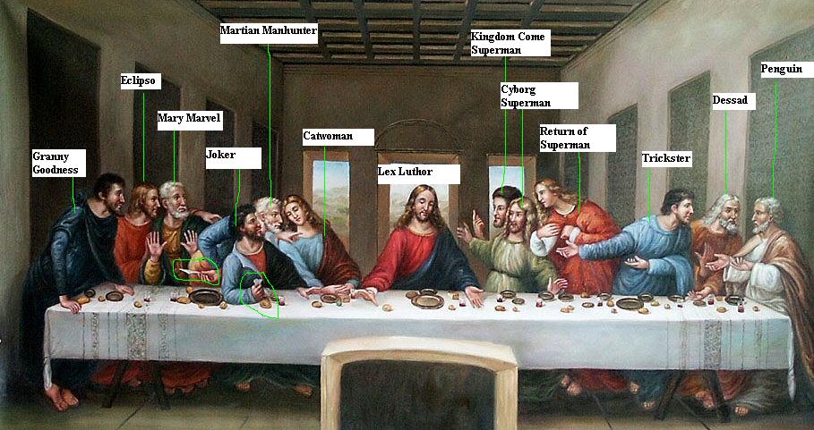 original picture of the last supper