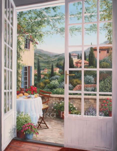 Brunch Overlooking Bonnieux