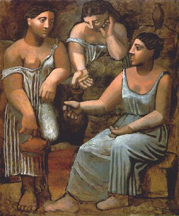 Three Women at the pring