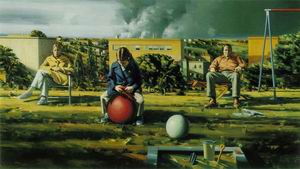 Figures in a Landscape 1972-73