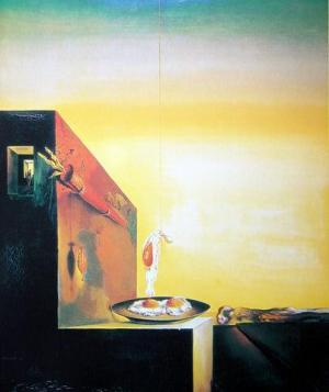 Fried Eggs on a Plate without Plate 1932