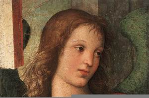 Angel (fragment of the Baronci Altarpiece) 1500-01