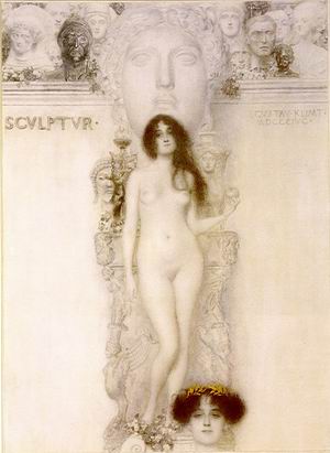 Finished Drawing for the Allegory of Sculpture