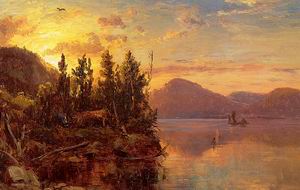 Lake George at Sunset 1862