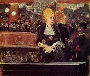 Study for A Bar at the Folies-Bergere 1881