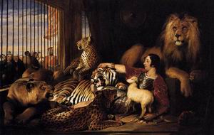 Isaac van Amburgh and his Animals 1839