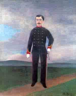 Portrait of Frumence Biche in Uniform 1892-1893