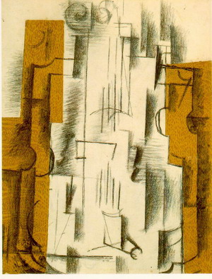 Still Life with a Violin autumn 1912