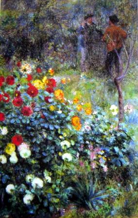 The Garden in the Rue Cortot, Montmartre,1876