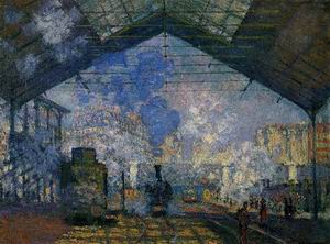 The Saint- Lazare Station2 1877