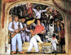 Ballad of the Revolution(detail) 1923~28