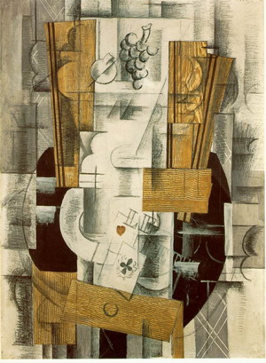 Fruit Dish, Ace of Clubs 1913