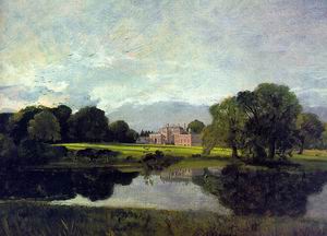 Malvern Hall in Warwickshire c. 1820