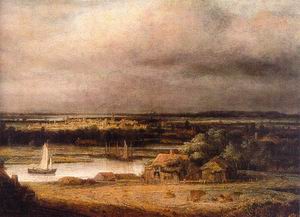 Wide River Landscape