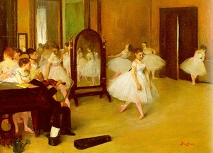 Dance Class, approx. 1871