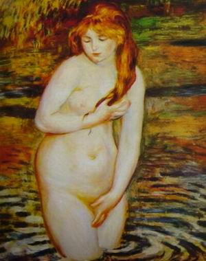 Young Woman Bathing, 1888