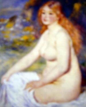 Blonde Bather,1881
