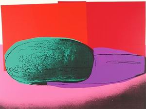 Space Fruit Still Lifes Watermelon)